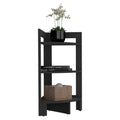 Riga Corner 3 Tier Shelf Side Table 31.7