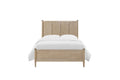 King Lo Post Bed In Sand Colored Finish King Sand Solid Wood Mdf