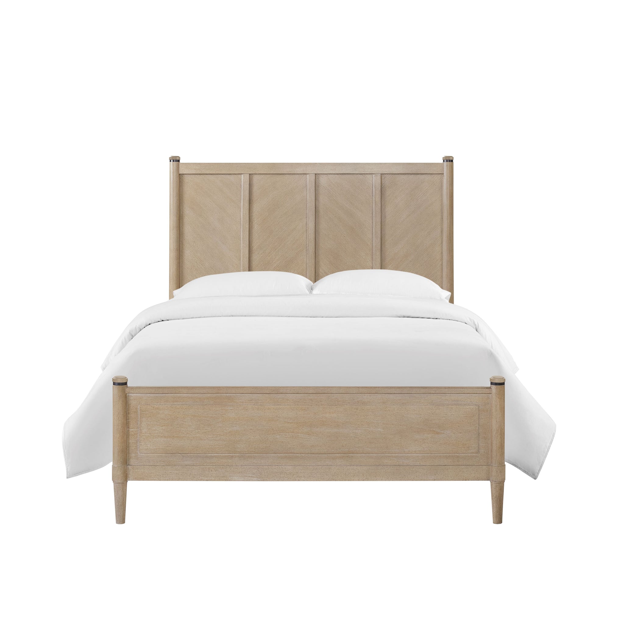 Queen Lo Post Bed In Sand Finish Queen Sand Solid Wood Mdf