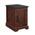 Farmhouse Coffee Table & End Table Barn Design Center Table Rustic Cocktail Table With Hinged Lift Top And End Table Oak Mdf