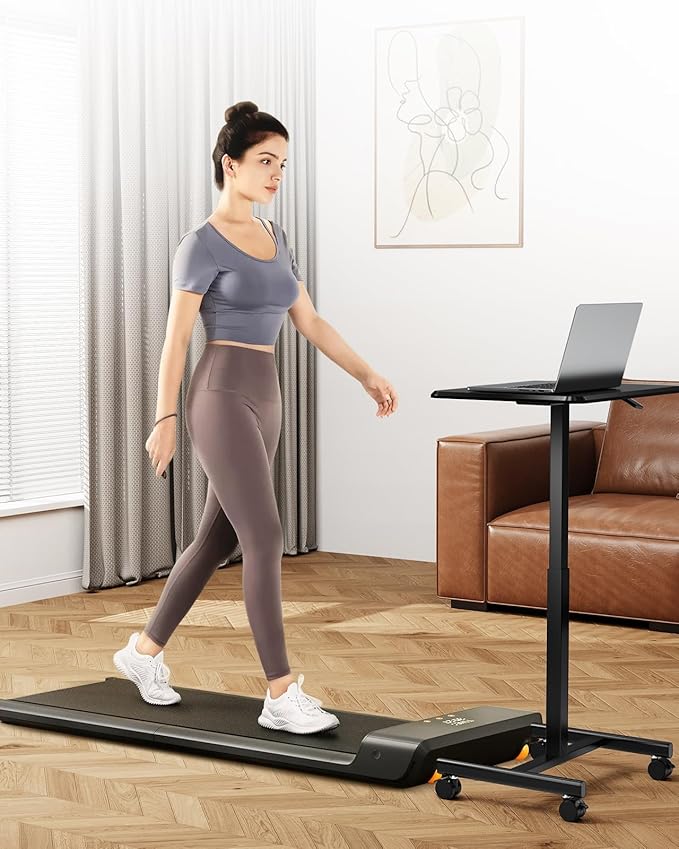 Standing Desk Small Rolling Desk With Lockable Wheels, Mobile Stand Up Desk Adjustable Height, Portable Laptop Desk, Small Computer Standing Table Sit Stand Black Black Metal & Wood