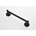 6 Piece Brass Bathroom Towel Rack Set Wall Mount Matte Black Brass