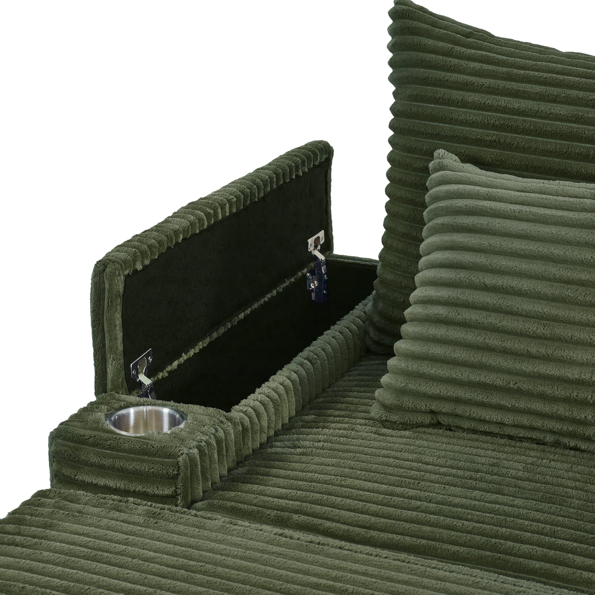 Seat Green Green Plywood 1 Seat