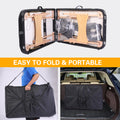 Massage Table Portable Massage Bed Lash Bed With Carrying Case Spa Table Height Adjustable, Salon Bed Face Cradle Bed Black Faux Leather