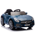 Licensed Mercedes Benz Cls 350,12V Kids Ride On Toy Car W Parents Control,2Wd,Four Wheel Suspension,Music,Bluetooth,Led Light,Usb,Power Display,Volume Adjustment,Speeds 1.24 3.11Mph For Kids Aged 2 4. Blue 50 99 Lbs Polypropylene