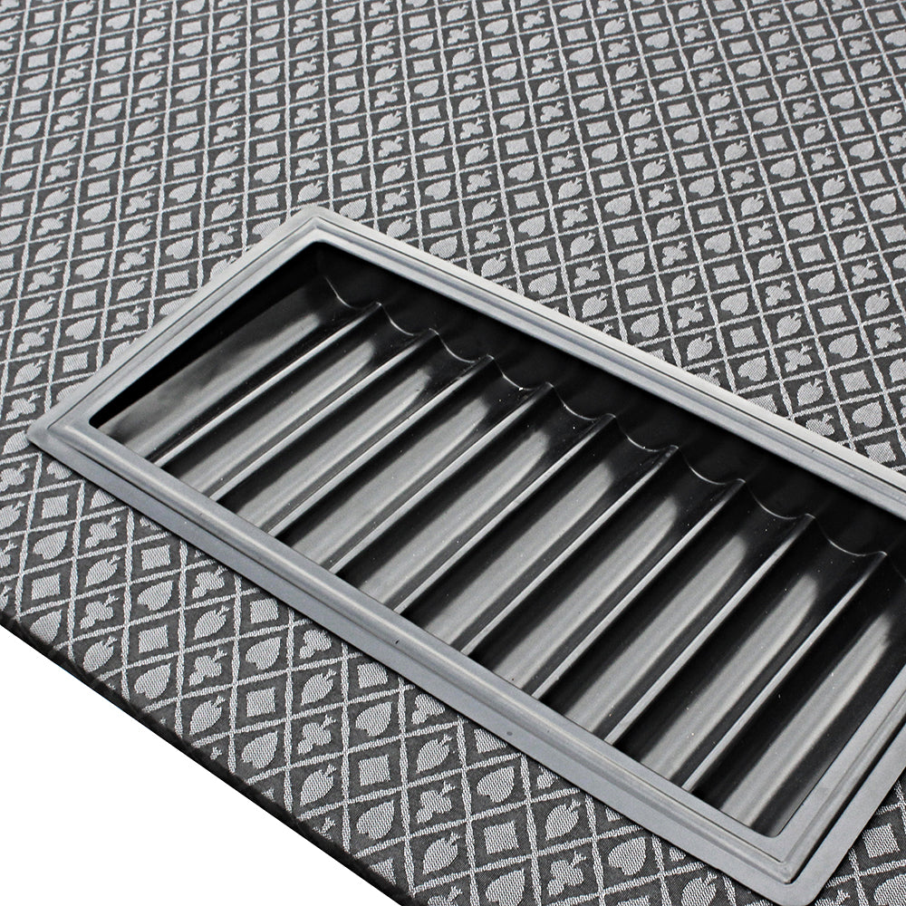 95 Inches Poker Table Model 18755 Black With Cup Holders And Chips Tray Black Primary Living Space Modern Plastic,Wood