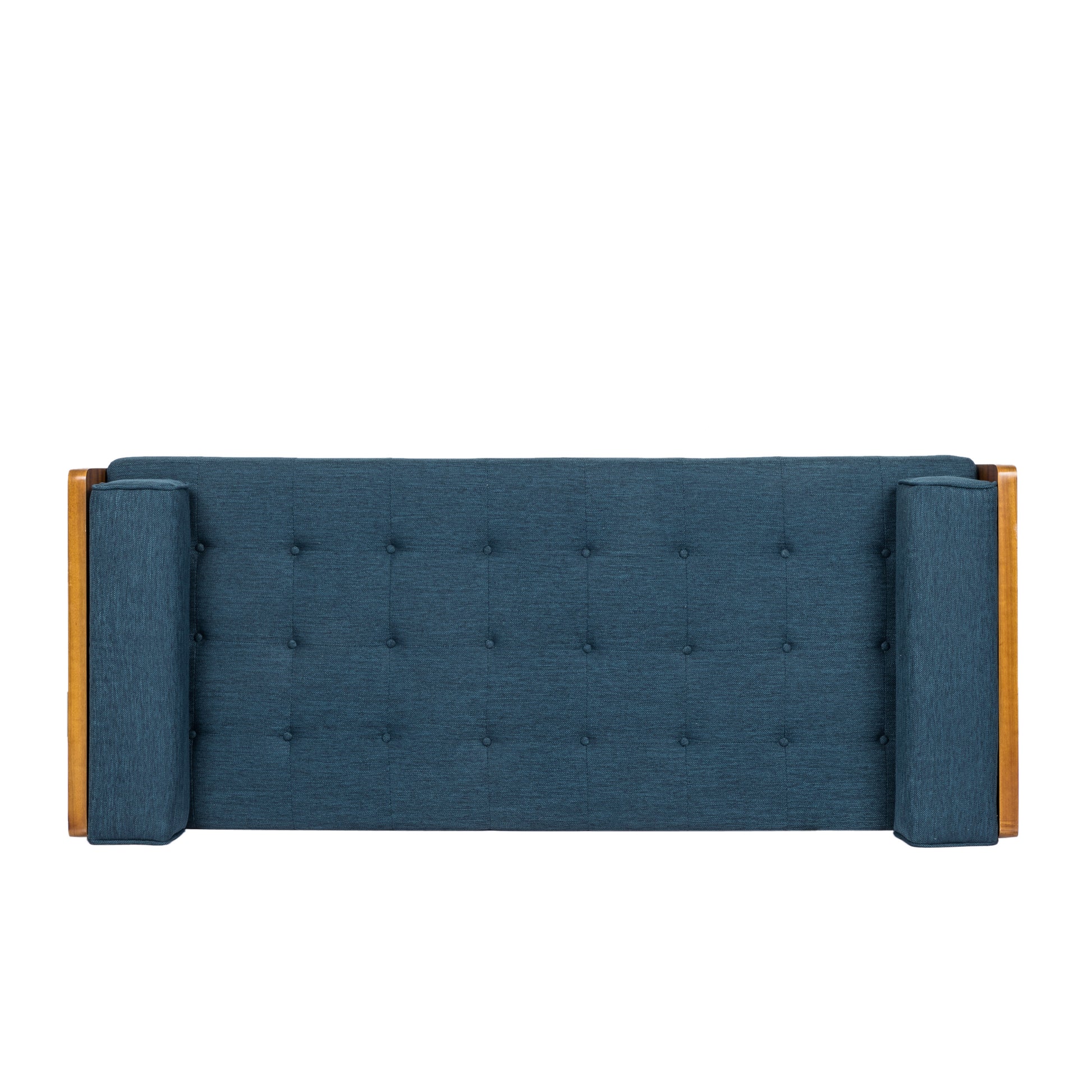 Chaise Lounge Navy Blue Mdf