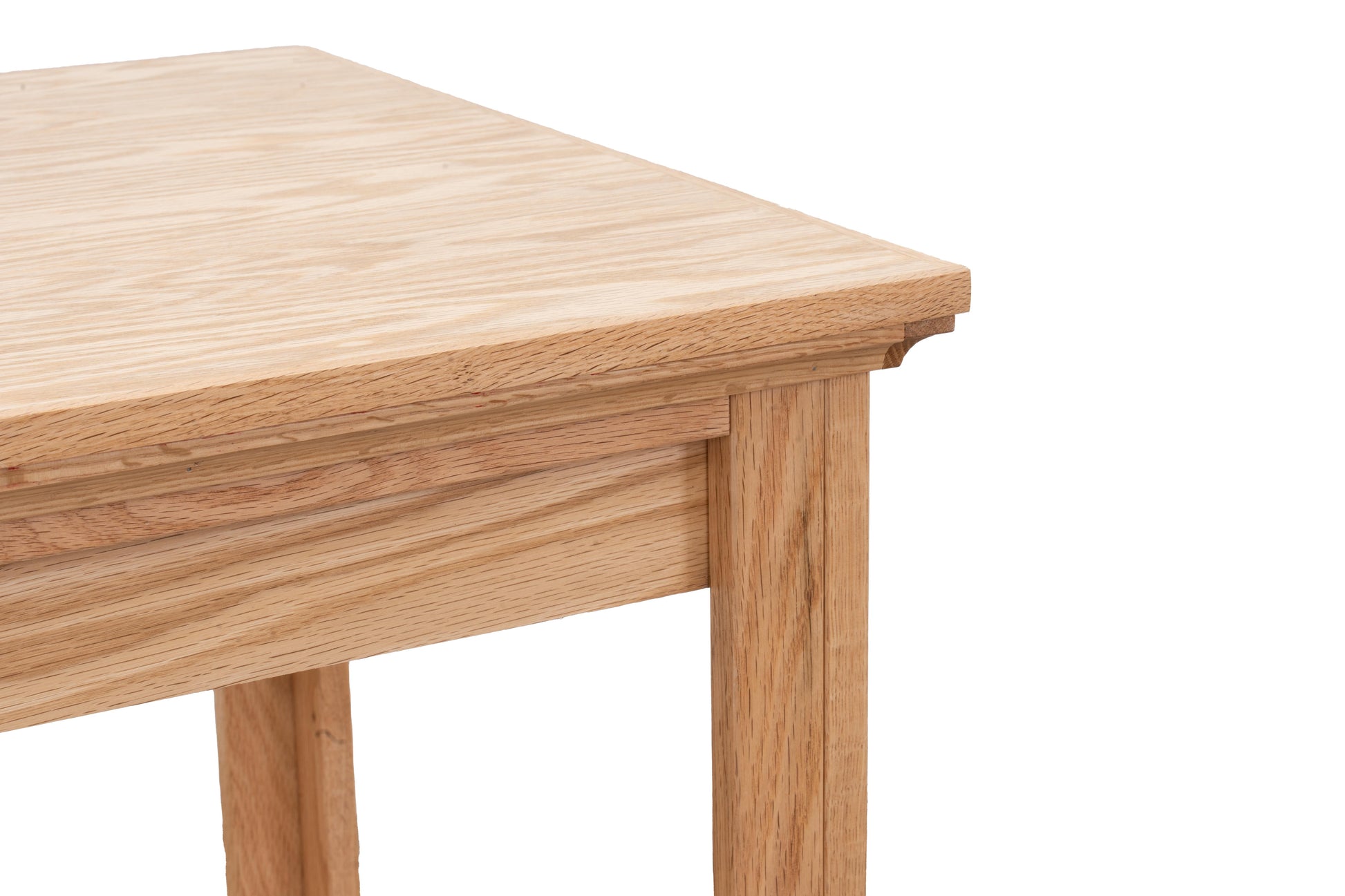 Topanga 24 Inch End Table, No Assembly Required, Natural Finish Natural Wood