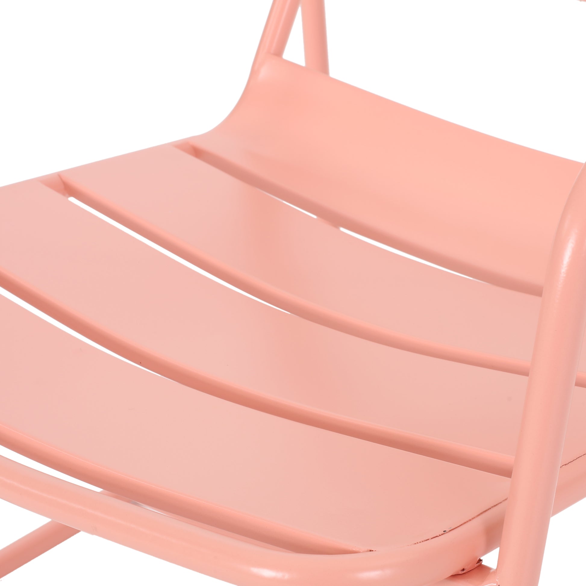 Conrad Chair Coral Iron