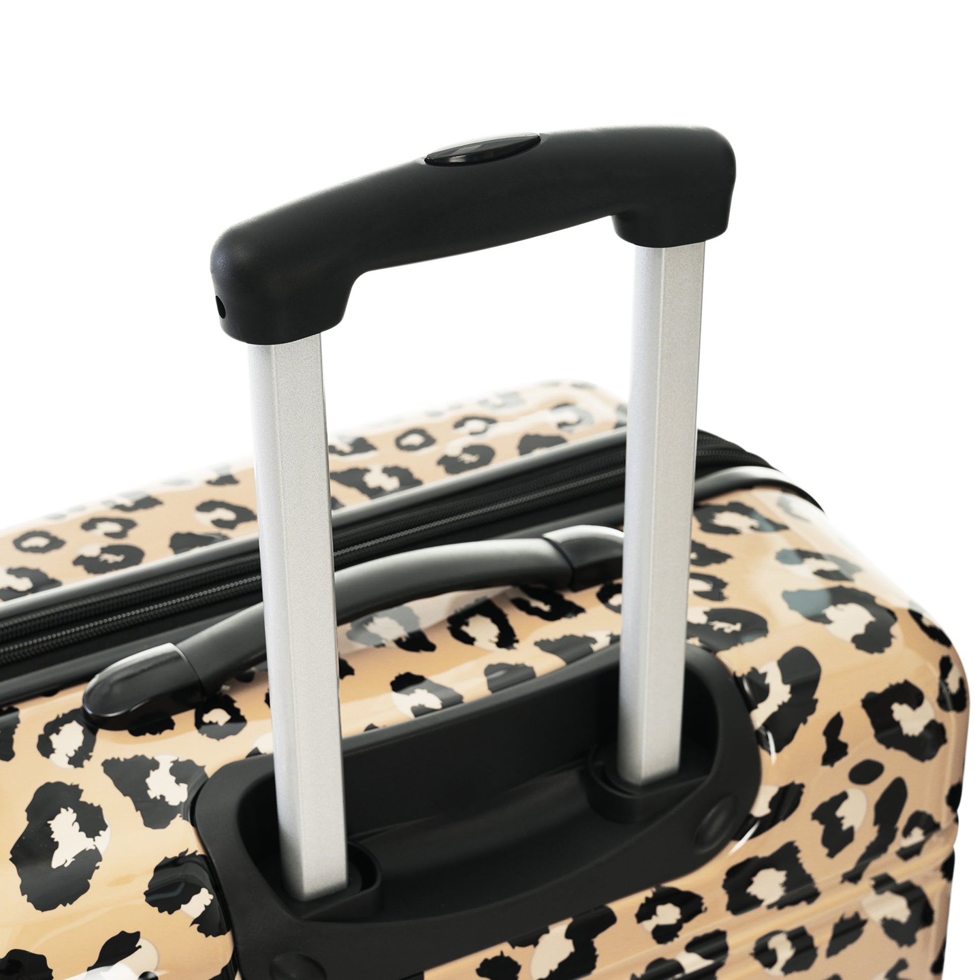 Hardshell Luggage Sets 3 Pcs Spinner Suitcase With Tsa Lock Lightweight 20" 24" 28" Luggages Brown Leopard Pc