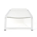 Myers Chaise Lounge Mp2 White Metal Mesh