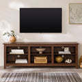 Modern Transitional 3 Shelf Open Storage 70