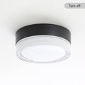 Small Size Flush Mount Ceiling Light 24W Glass Lampshade 2700K Ceiling Light Fixture For Bedroom Kids Room Black Glass,Metal