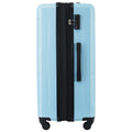 2 Piece Luggage Set With Bags Expanable Spinner Wheels Abs Lightweight Suitcase With Tsa Lock 20Inch 24Inch Light Blue Abs