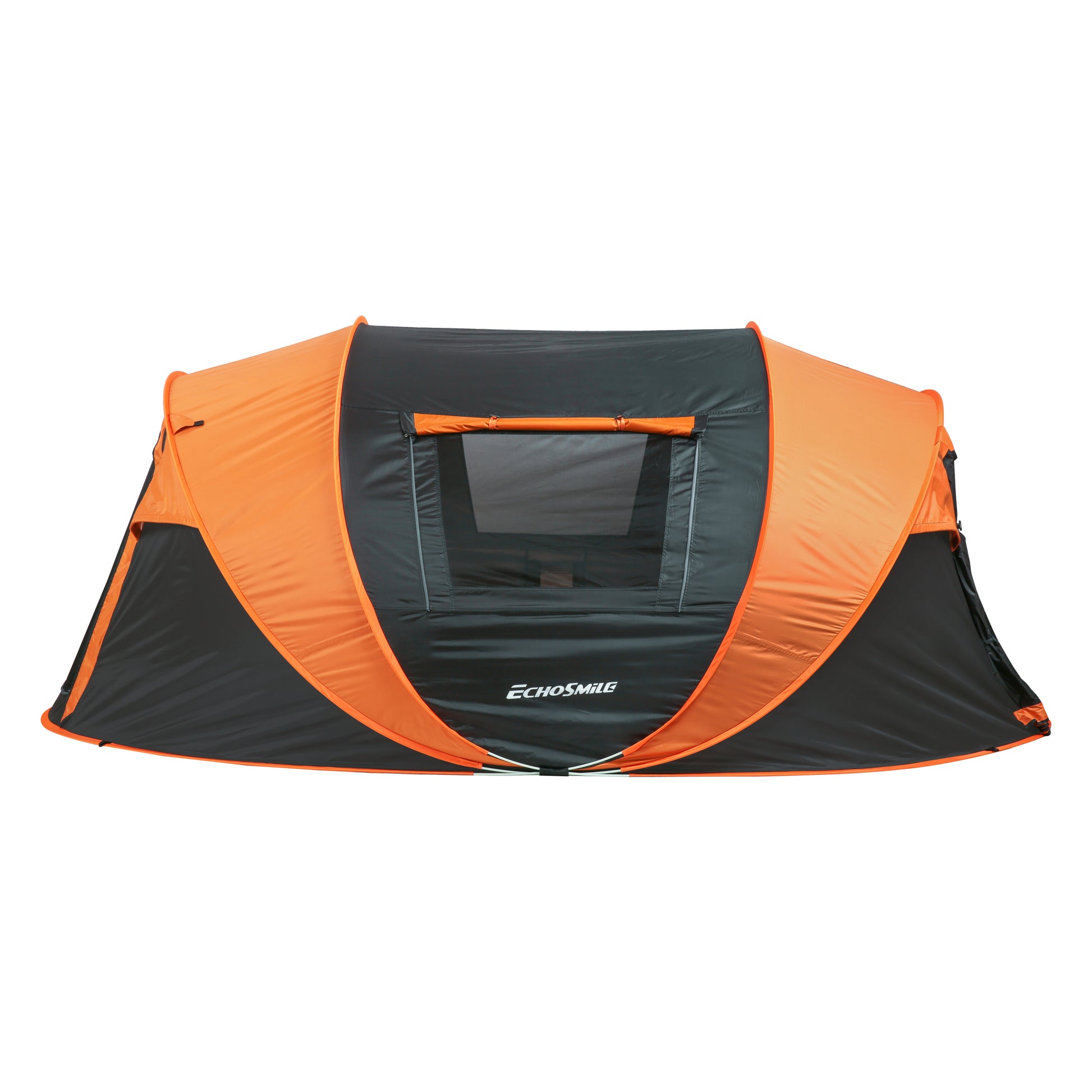 5 8 Person Black Orange Pop Up Camping Boat Tent White Rose Gold Polyethylene