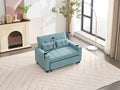 Futon Chair Bed Convertible Chair 3 In 1 Pull Out Sleeper Chair Beds With Usb Ports,Wear Resistant And Anti Scratch, Armchair Bed Sleeper For Living Room Green Tech Cloth Green Foam Tech Cloth 2 Seat