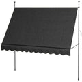 Outsunny Manual Retractable Awning, 118