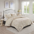 3 Piece Tufted Cotton Chenille Da Duvet Cover Set King Multicolor Cotton