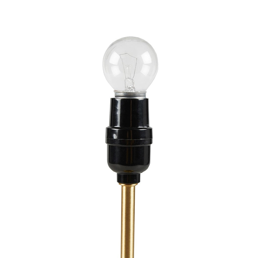 Tap Control And Dimmable Accent Table Lamp With Power Outlet Gold See Below Gold Iron