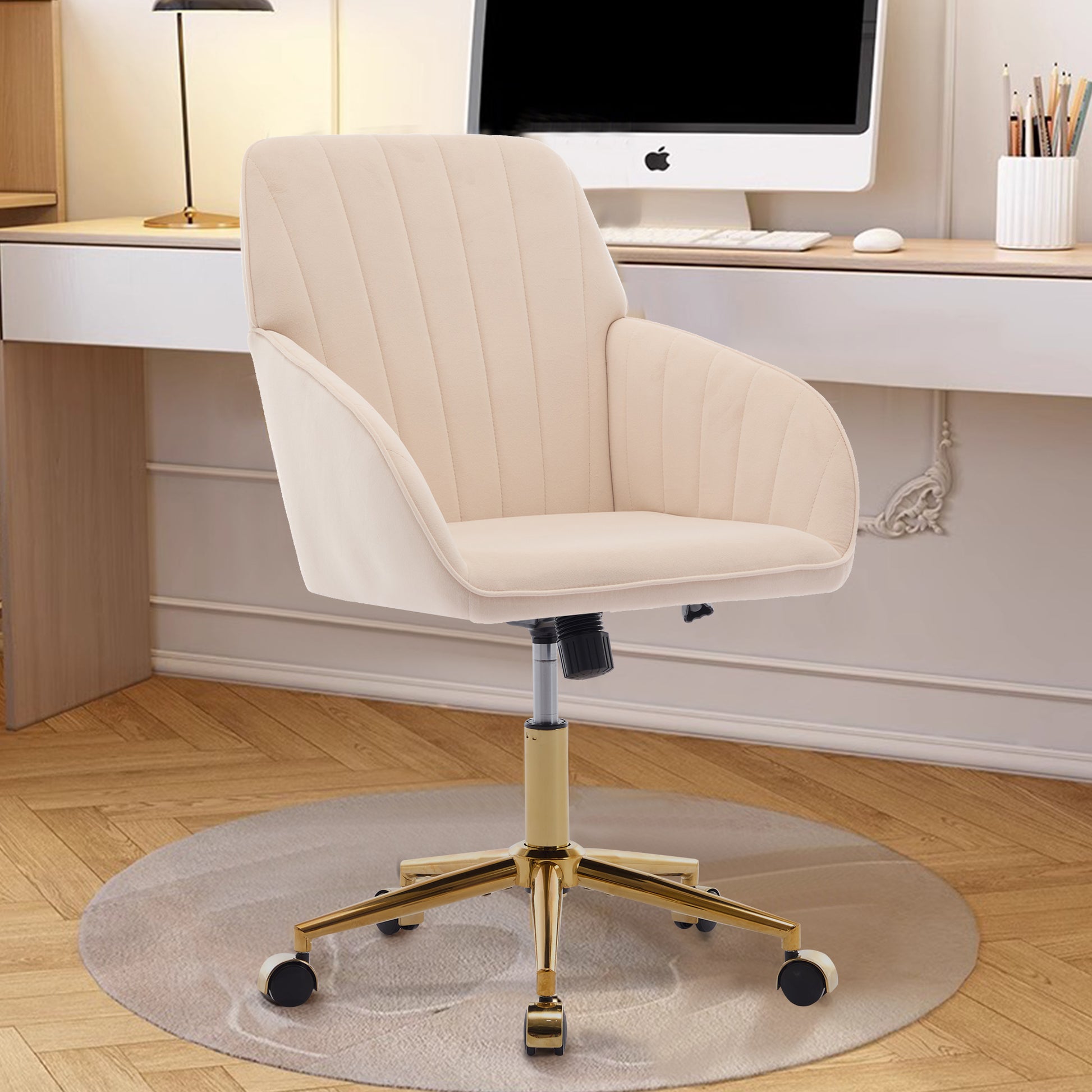 Ty Office Chair Khaki Velvet