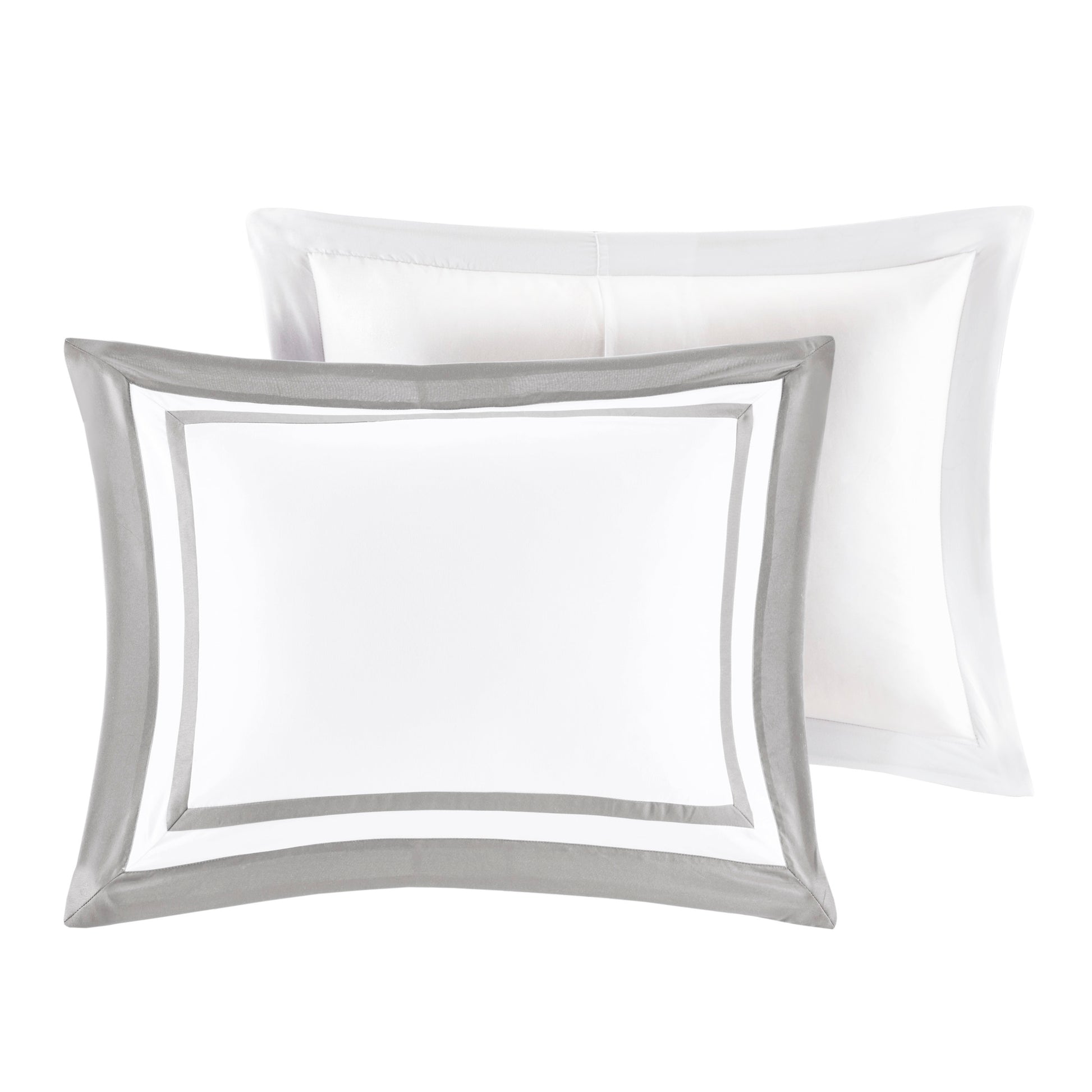 8 Piece Comforter And Quilt Set Collection Grey Full Queen Full Grey Polyester