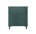 2 Door 2 Drawer Cabinet, American Furniture, Suitable For Bedroom, Living Room, Study Dark Green Mdf