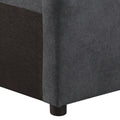 Grey Right Facing Loose Back Accent Chair Grey Primary Living Space Pine Wood Plastic