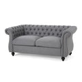 Seat Sofa Dark Grey Fabric