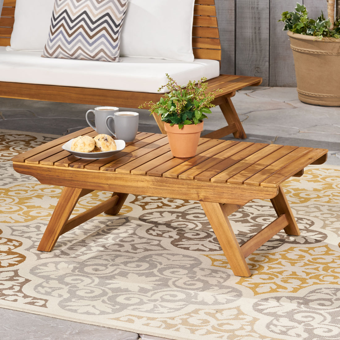 Sedona Coffee Table Teak Wood