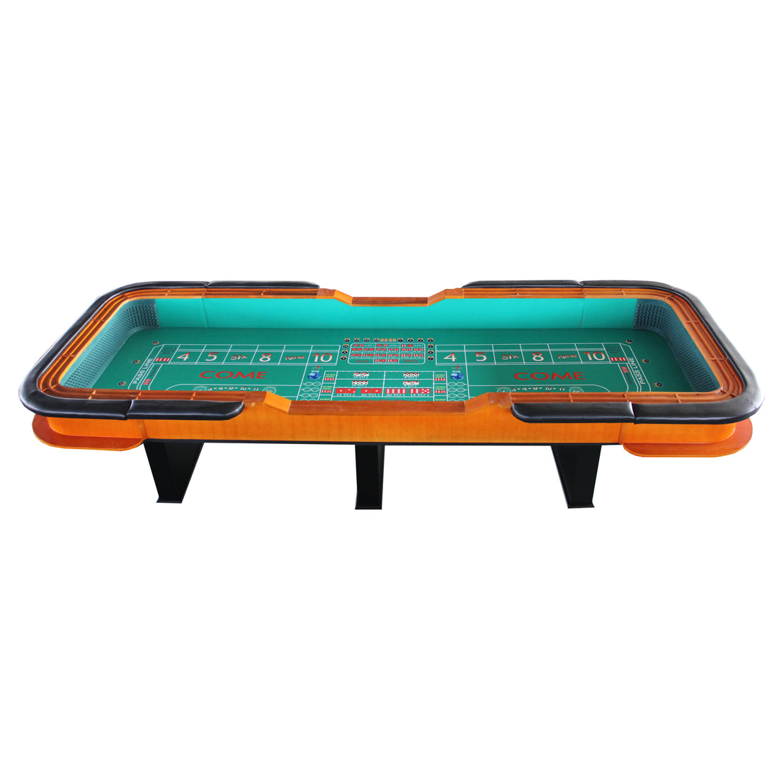 12 Feet Craps Table Model 13829 Green Green Primary Living Space Modern Wood
