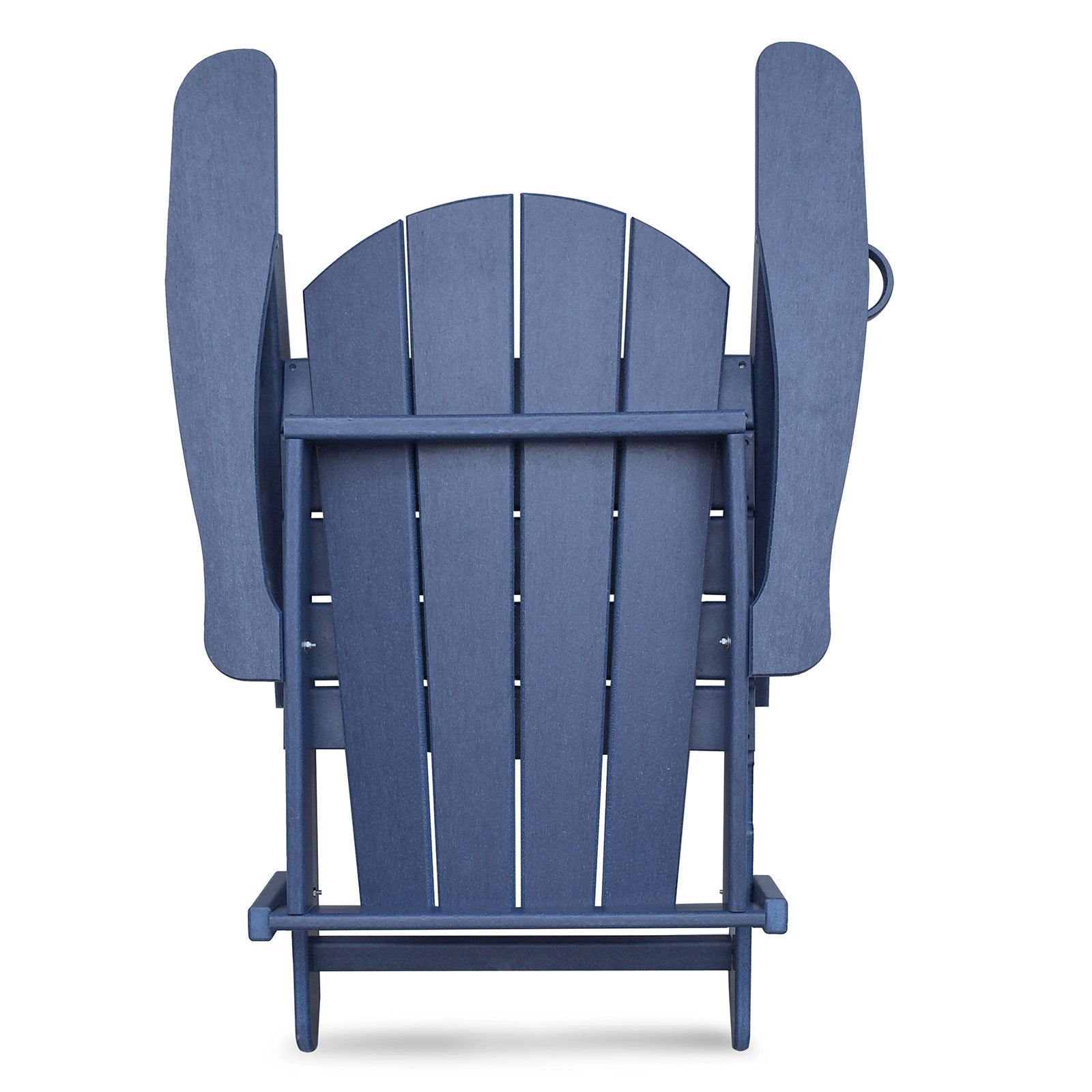 Folding Outdoor Adirondack Chair Set Of 2 And Table Set,Hdpe All Weather Folding Fire Pit Chair, Ergonomic Design Patio Lawn Chair For Outside Deck Garden Backyardf Balcony, Navy Blue No Adirondack Navy Blue Seats 2 Weather Resistant Frame Garden &