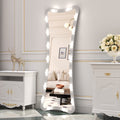 Hollywood Full Length Mirror With Lights Full Body Vanity Mirror With 3 Color Modes Lighted Standing Floor Mirror For Dressing Room Bedroom Wall Mounted Touch Control Silver 63