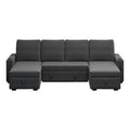 Sectional Sofa With Storage, 96