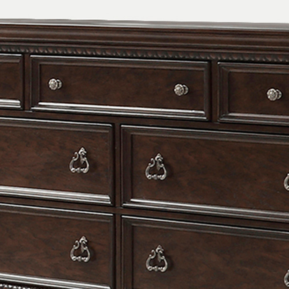 Mahogany 7 Drawer Dresser Mahogany Solid Wood Mdf