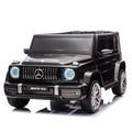 24V 2 Seater Kids Ride On Car Licensed Mercedes Benz G63 Powerful 4Wd For Kids Ages 3 8, With 7Ah Big Battery, Remote Control, Soft Braking, 4 Wheel Suspension, Led Headlight & Music,Black Black Polyethylene