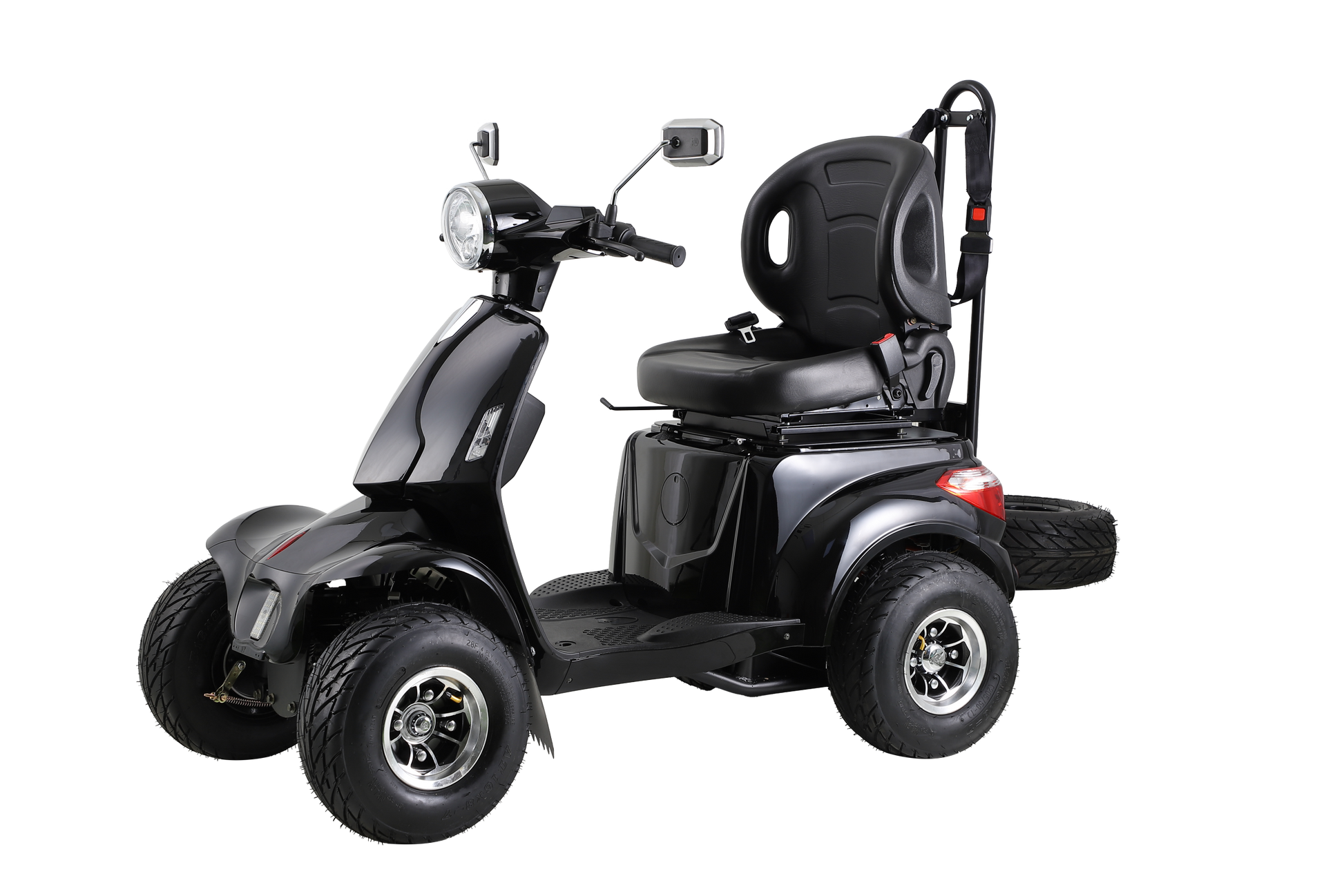 Golf Scooter Old People Drive Grass Scooter Black Abs Pc