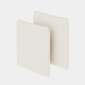 Side Armrest For Modular Sofa Combo Parts Pair Of Armrests For Sectional Modular Couch Beige Fabric 1 Seat