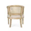 Accent Chair Rubber Wood Beige Natural Beige Natural Nature Classic Rubberwood Rubber Wood