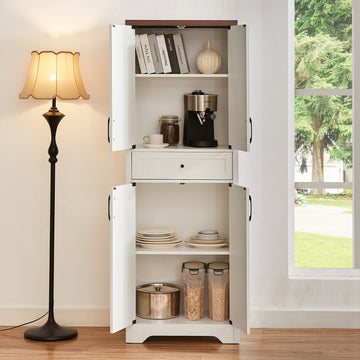 Tv Cabinet Combination Multifunctional Tv Wall For Living Room, White, 100'' X 15.7'' X 78.7''. White Walnut 60 69 Inches Particle Board Mdf