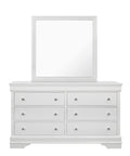 Shaker Crocodile Metallic White Mirror White Solid Wood Mdf
