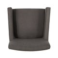 Arm Chair Dark Grey Fabric