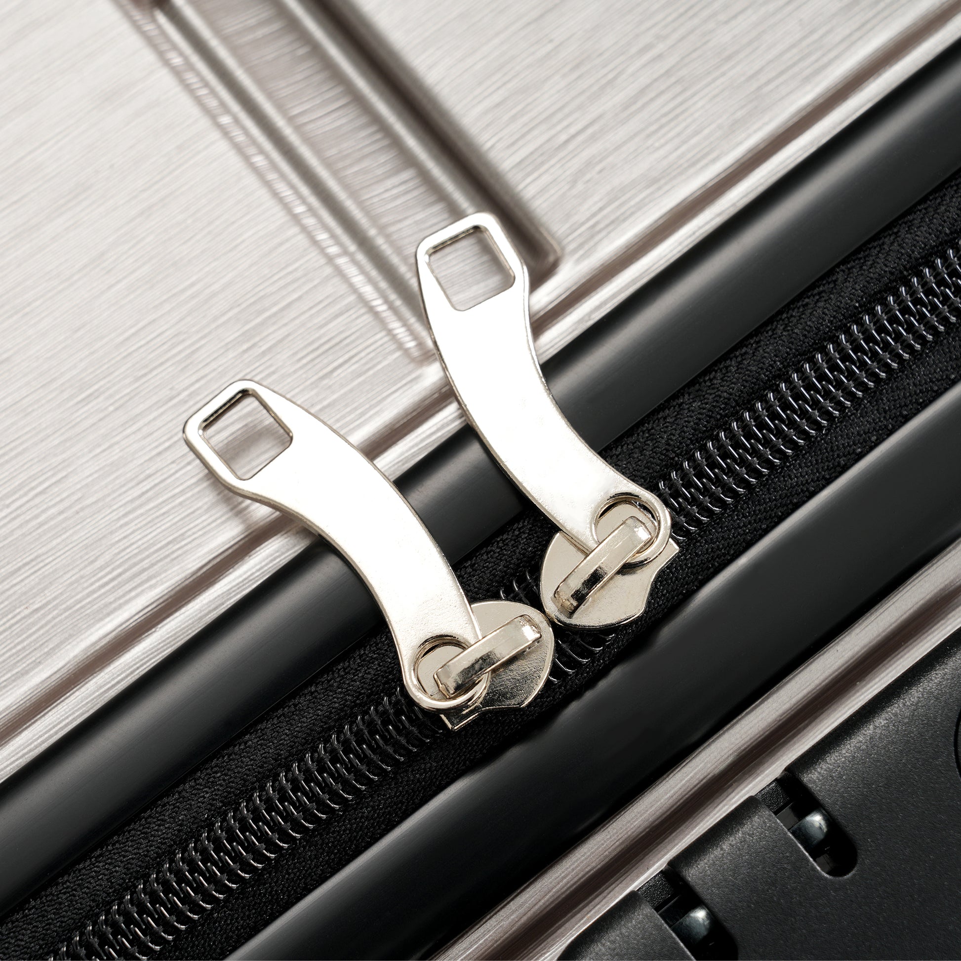 Hardshell Luggage Set 3 Piece, Durable Abs Pc Travel Suitcase With Spinner Wheels For Men Women 20 24 28 Inch Fog Gray Abs Pc