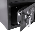 0 72 Cu Ft Keypad Depository Safe Black Steel