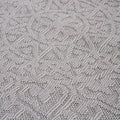 Naar Guros Collection 5X7 White Ivory Medallion Indoor Outdoor Area Rug White Polypropylene
