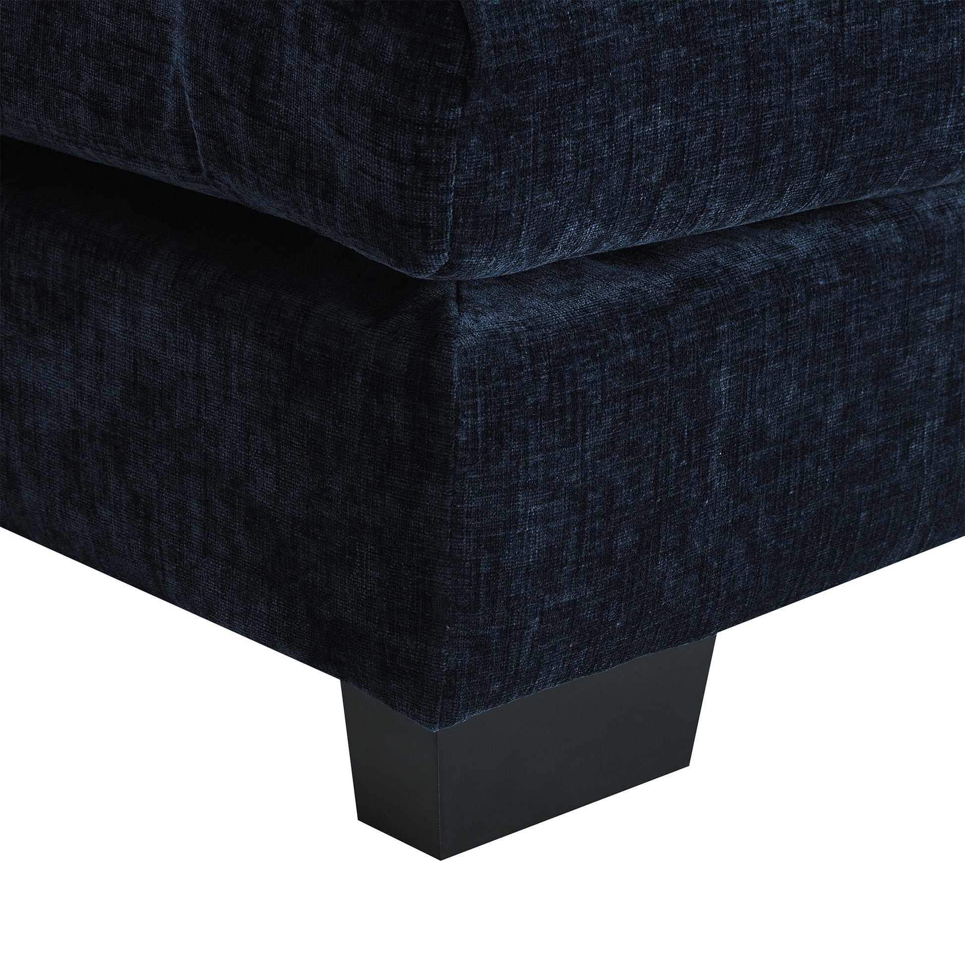 8804Aac Console Blue Chenille 1 Seat