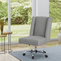 Office Chair Grey Fabric