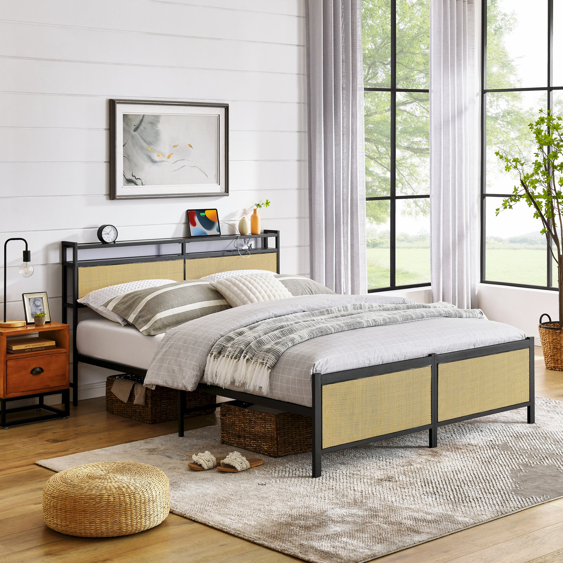 Iron Bed Frame, Metal Bed Frame, Wrought Iron Bed Frame, Iron Platform Bed Frame, Iron Canopy Bed Frame, Iron Twin Bed Frame, Iron Queen Bed Frame, Iron Double Bed Frame, Iron Sin Queen Black Iron