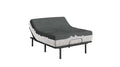 Goodvibesleep Soothe Mattress And Adjustable Base Comfort Ensemble, King Size Gray Foam Spring King