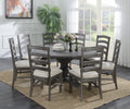 Rusti Brown Upholstered Dining Chairs, Set Of 2 Brown Solid Wood
