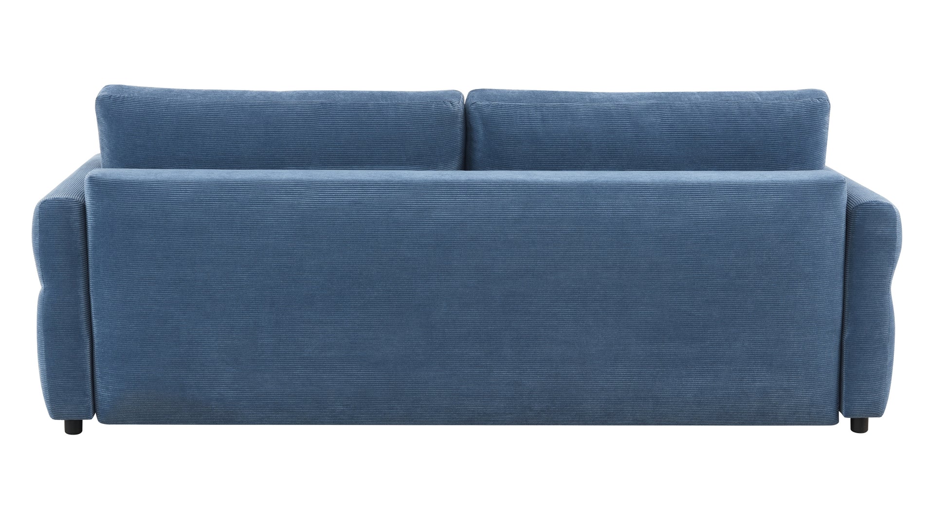 Haran Sofa W Sleeper, Blue Fabric Lv03120 Blue Upholstered 2 Seat